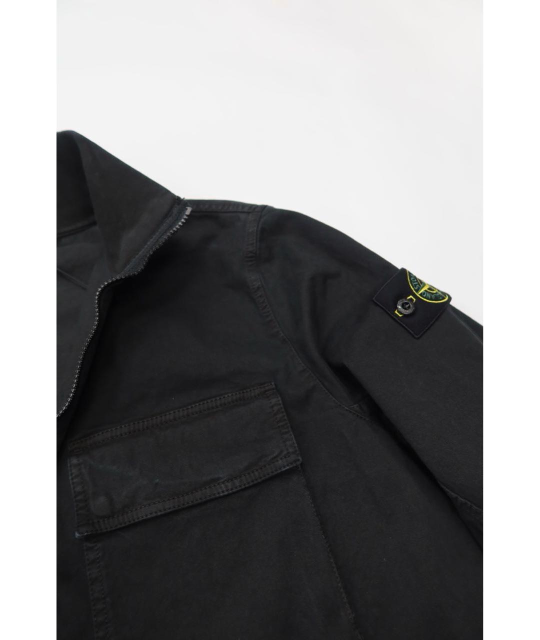 STONE ISLAND Черная куртка, фото 7