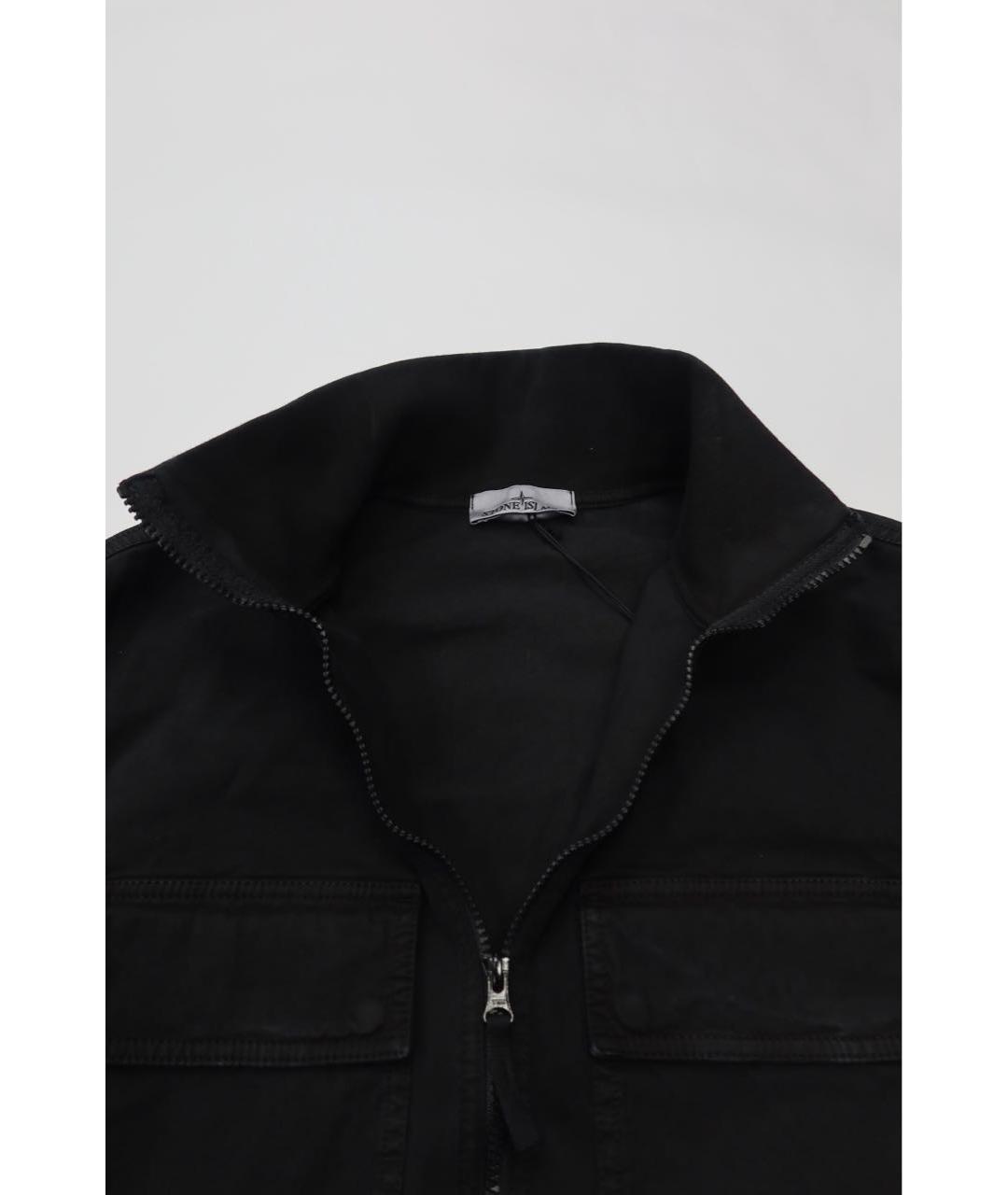 STONE ISLAND Черная куртка, фото 6