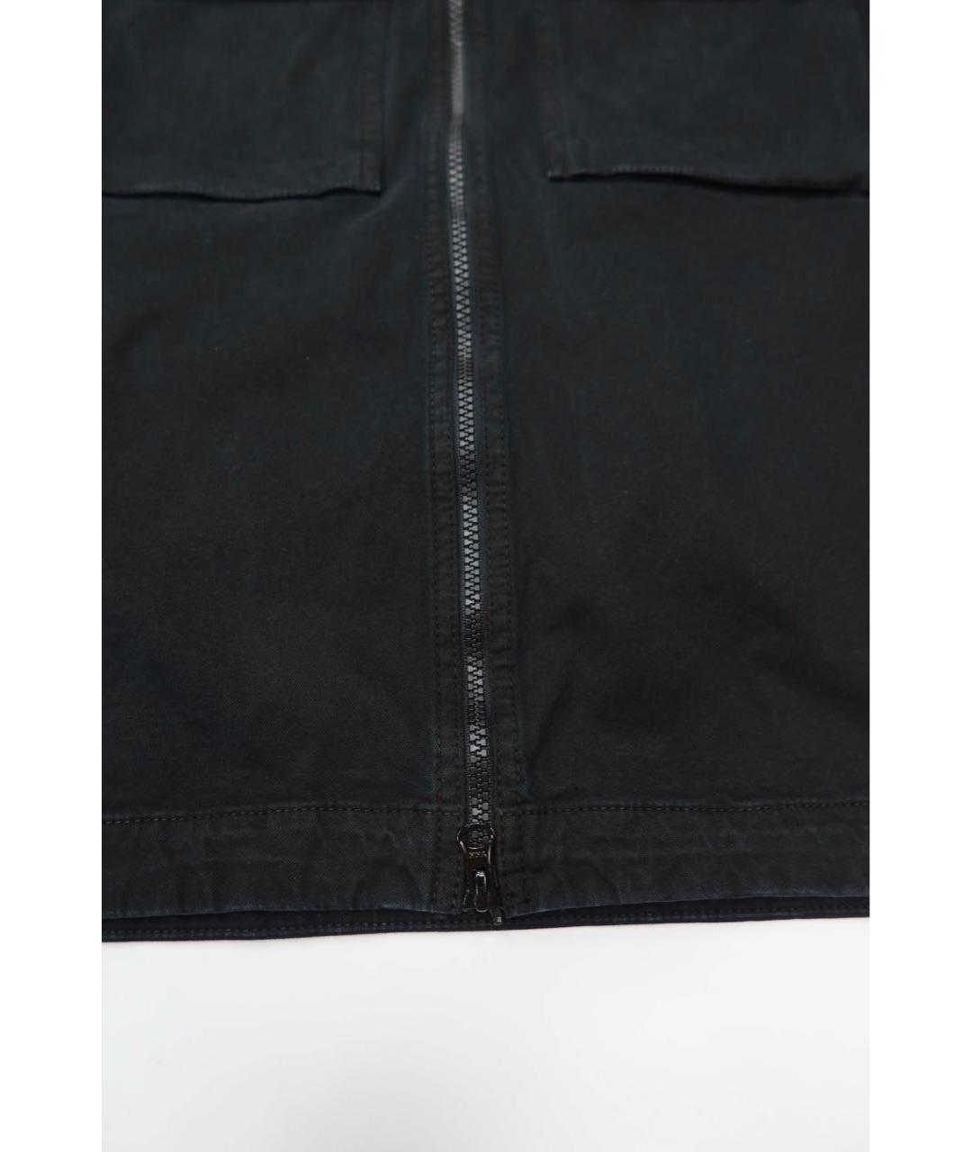 STONE ISLAND Черная куртка, фото 3