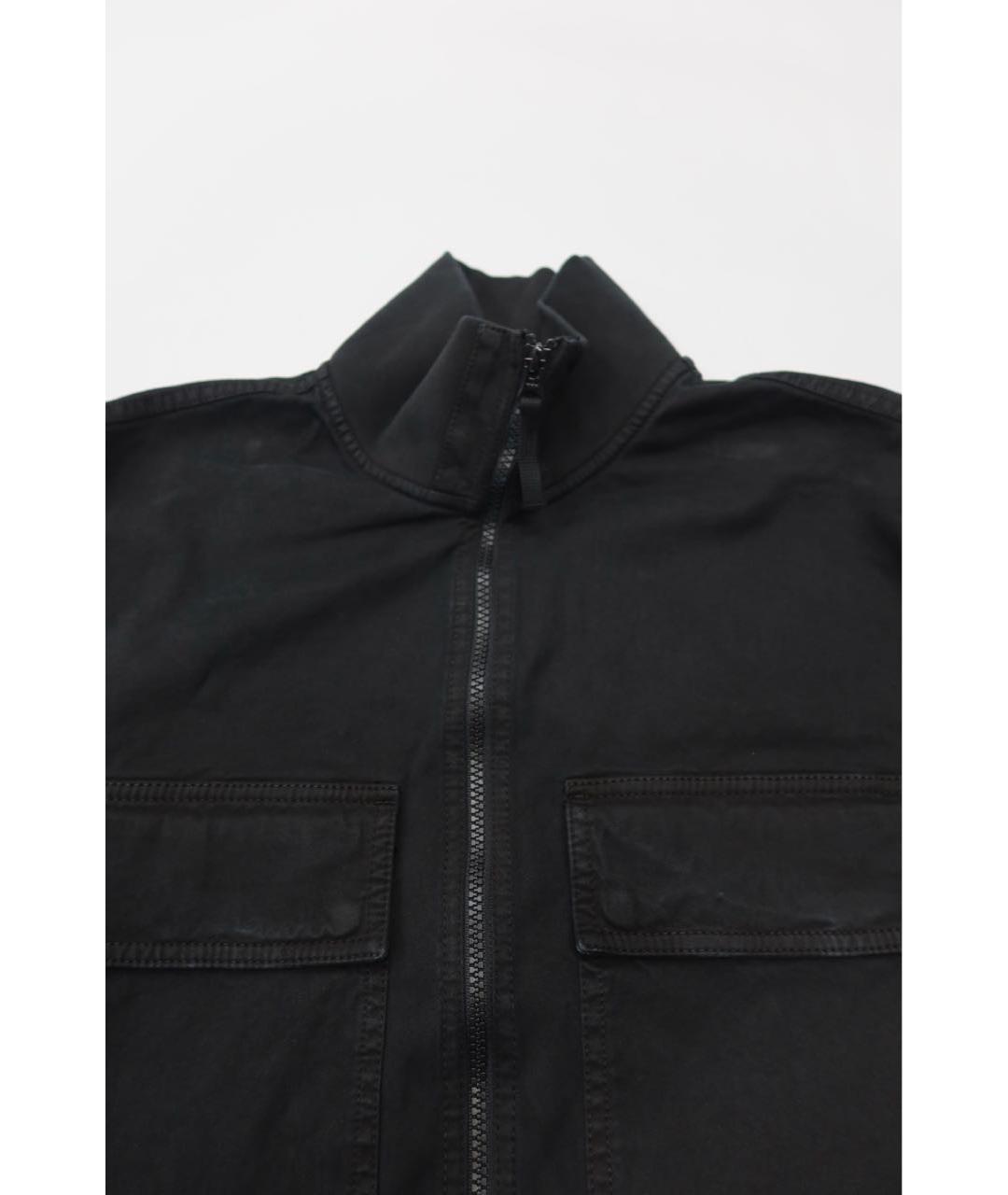 STONE ISLAND Черная куртка, фото 5
