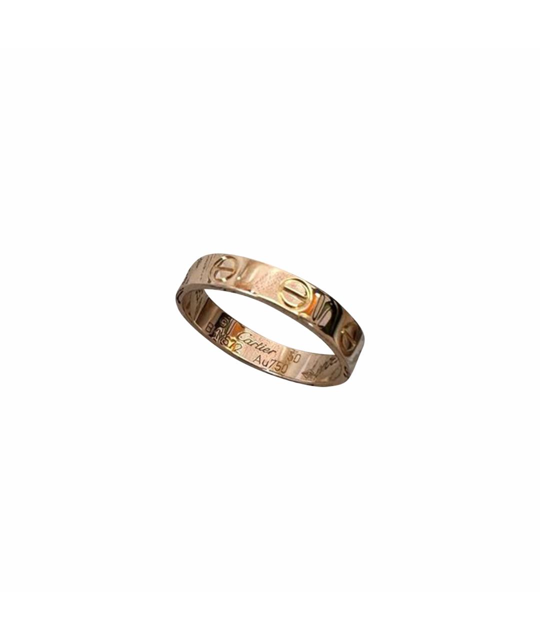 CARTIER Золотое кольцо из розового золота, фото 1