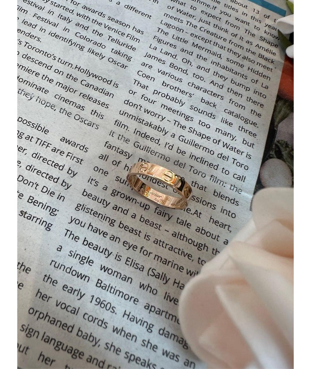 CARTIER Золотое кольцо из розового золота, фото 7