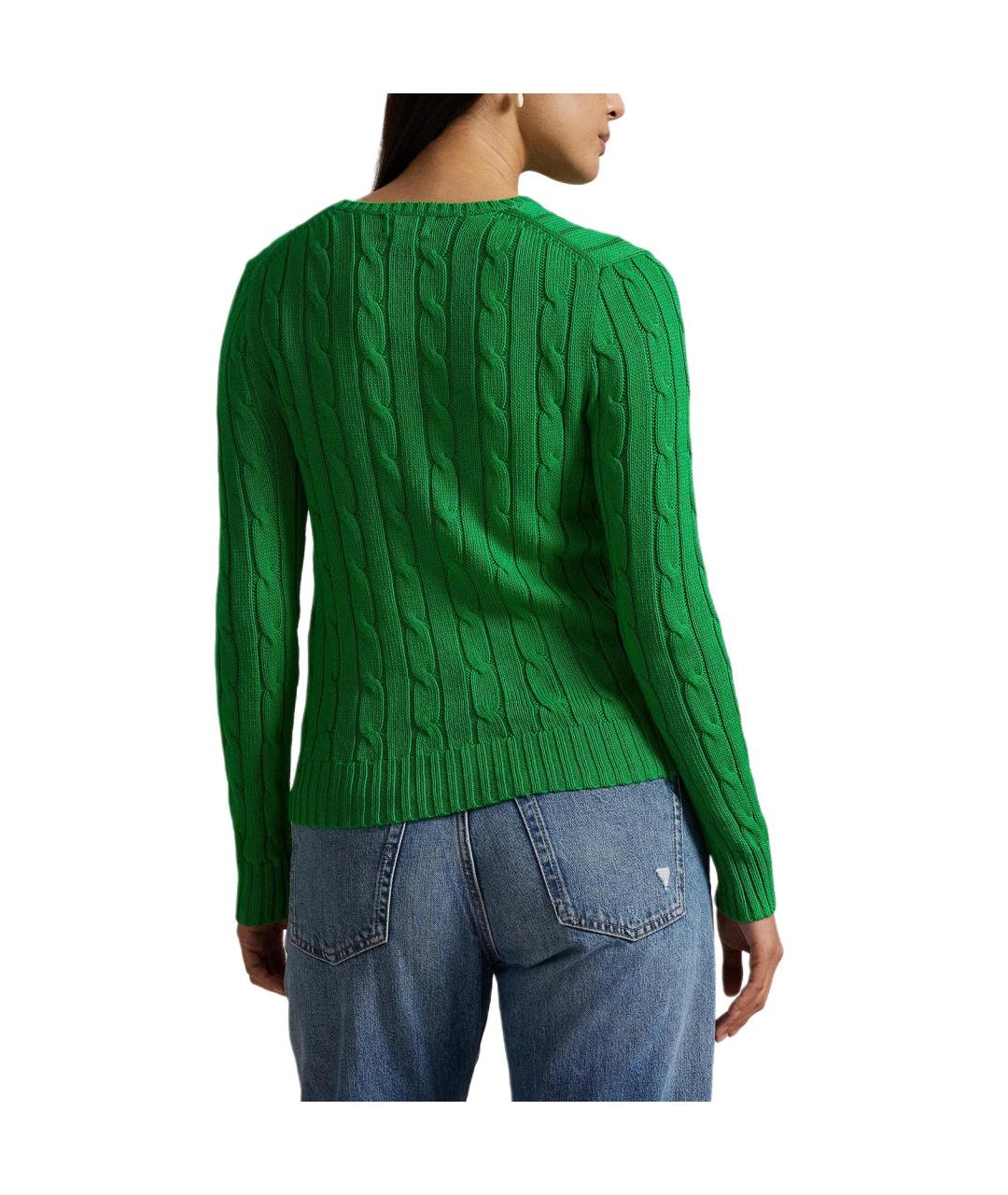 POLO RALPH LAUREN Зеленый джемпер / свитер, фото 4