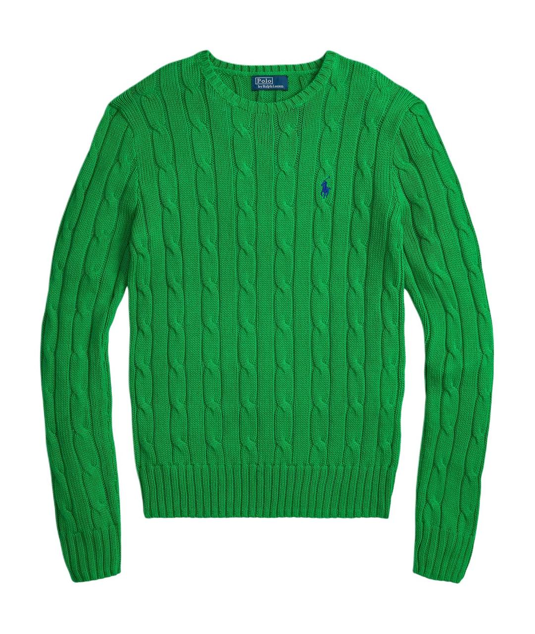 POLO RALPH LAUREN Зеленый джемпер / свитер, фото 1