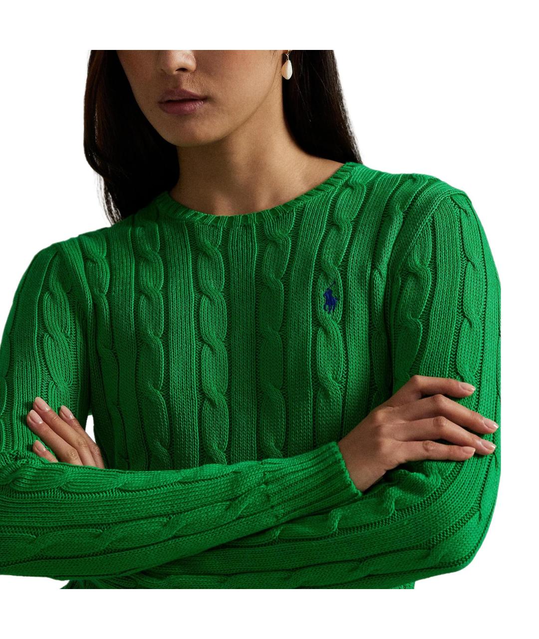 POLO RALPH LAUREN Зеленый джемпер / свитер, фото 5