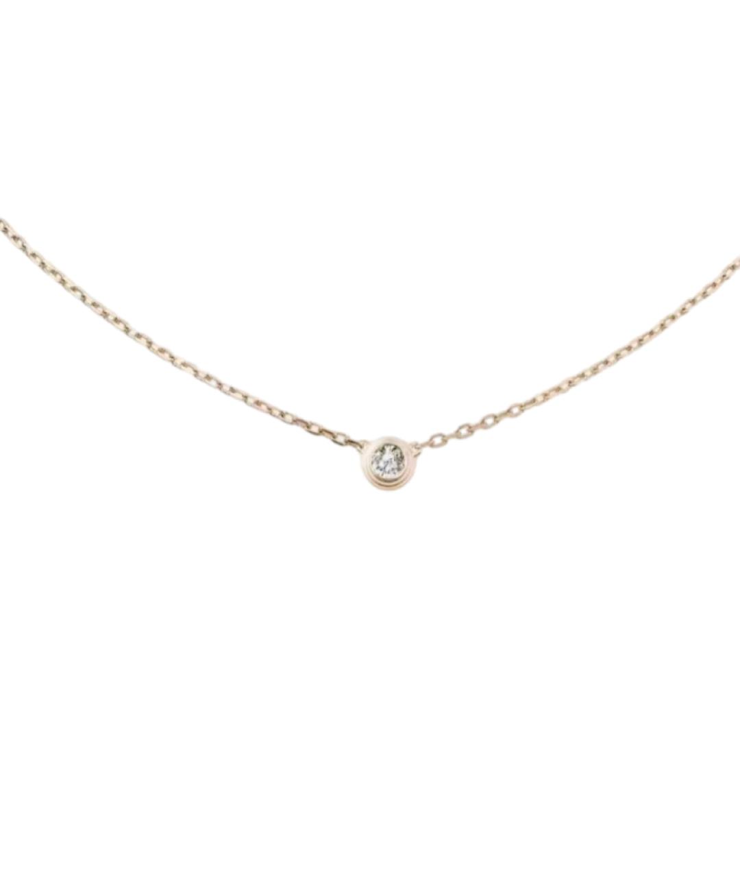 CARTIER Серебряный кулон из белого золота, фото 5