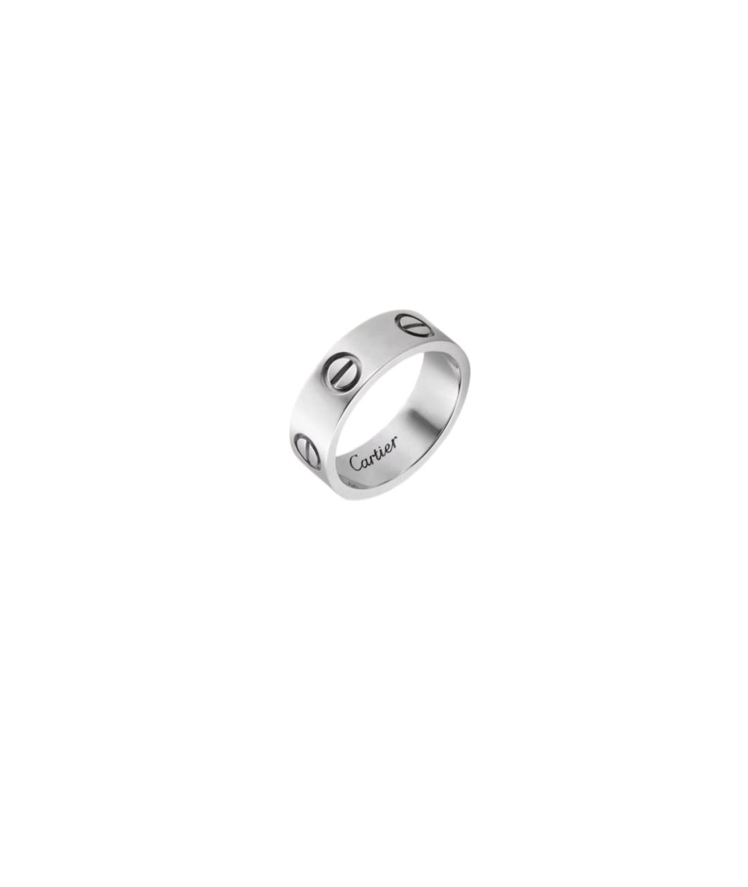 CARTIER Серебряное кольцо из белого золота, фото 5