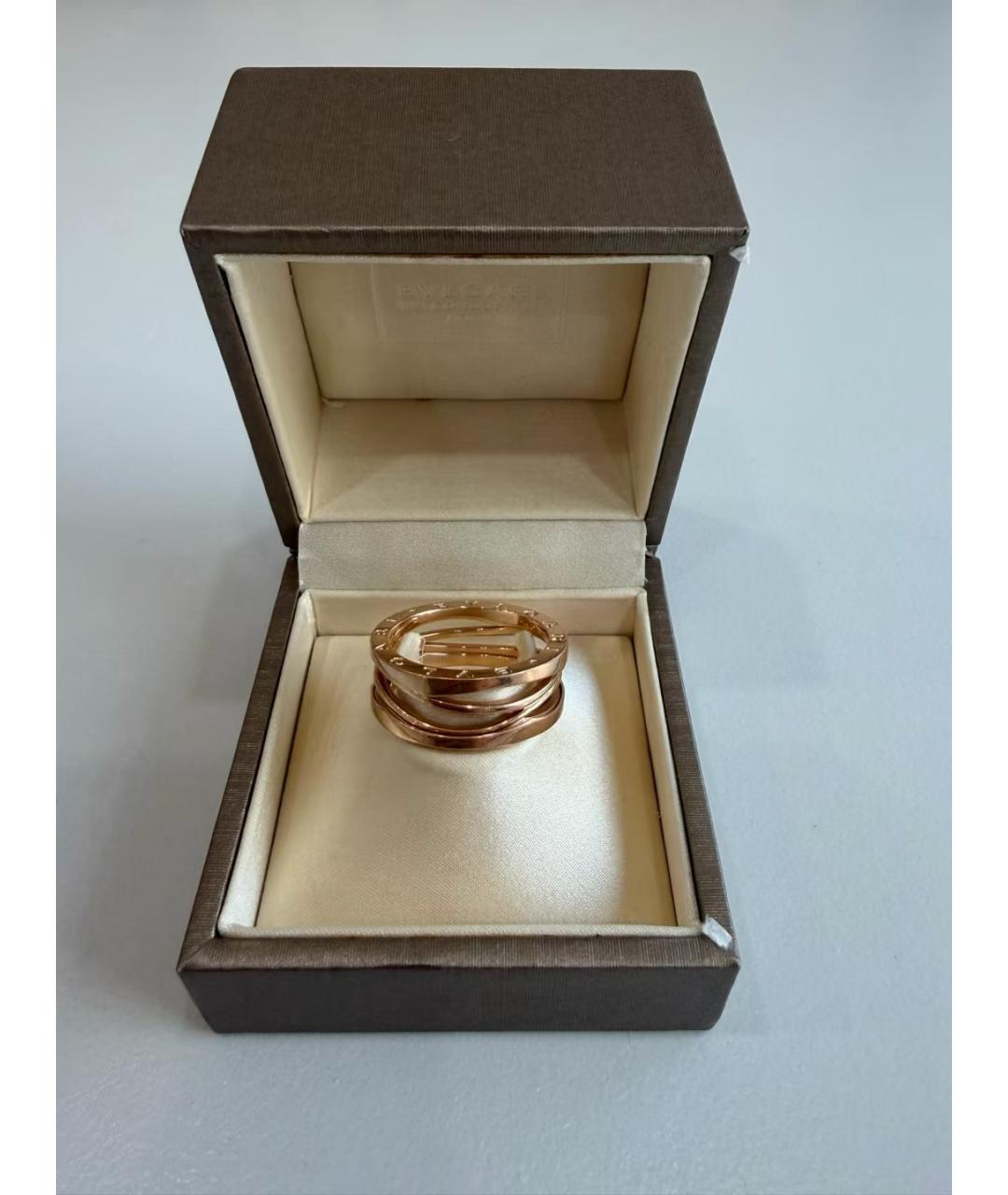 BVLGARI Золотое кольцо из розового золота, фото 3