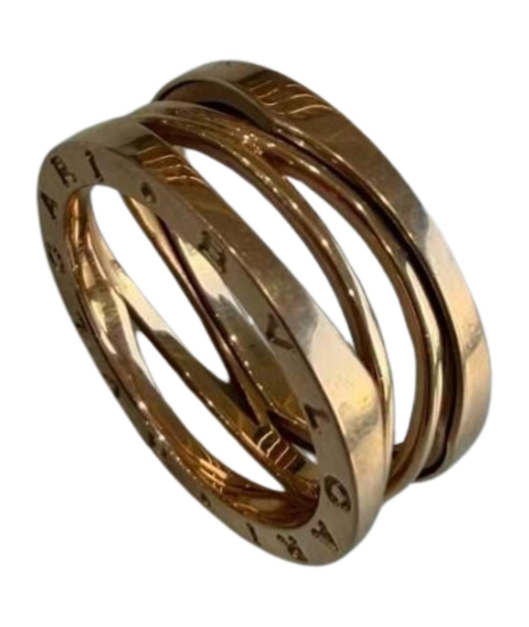 BVLGARI Золотое кольцо из розового золота, фото 1