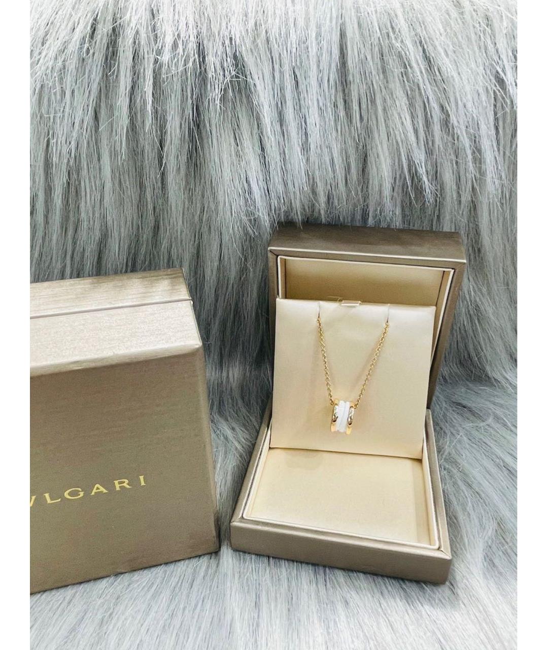 BVLGARI Золотое колье из розового золота, фото 3