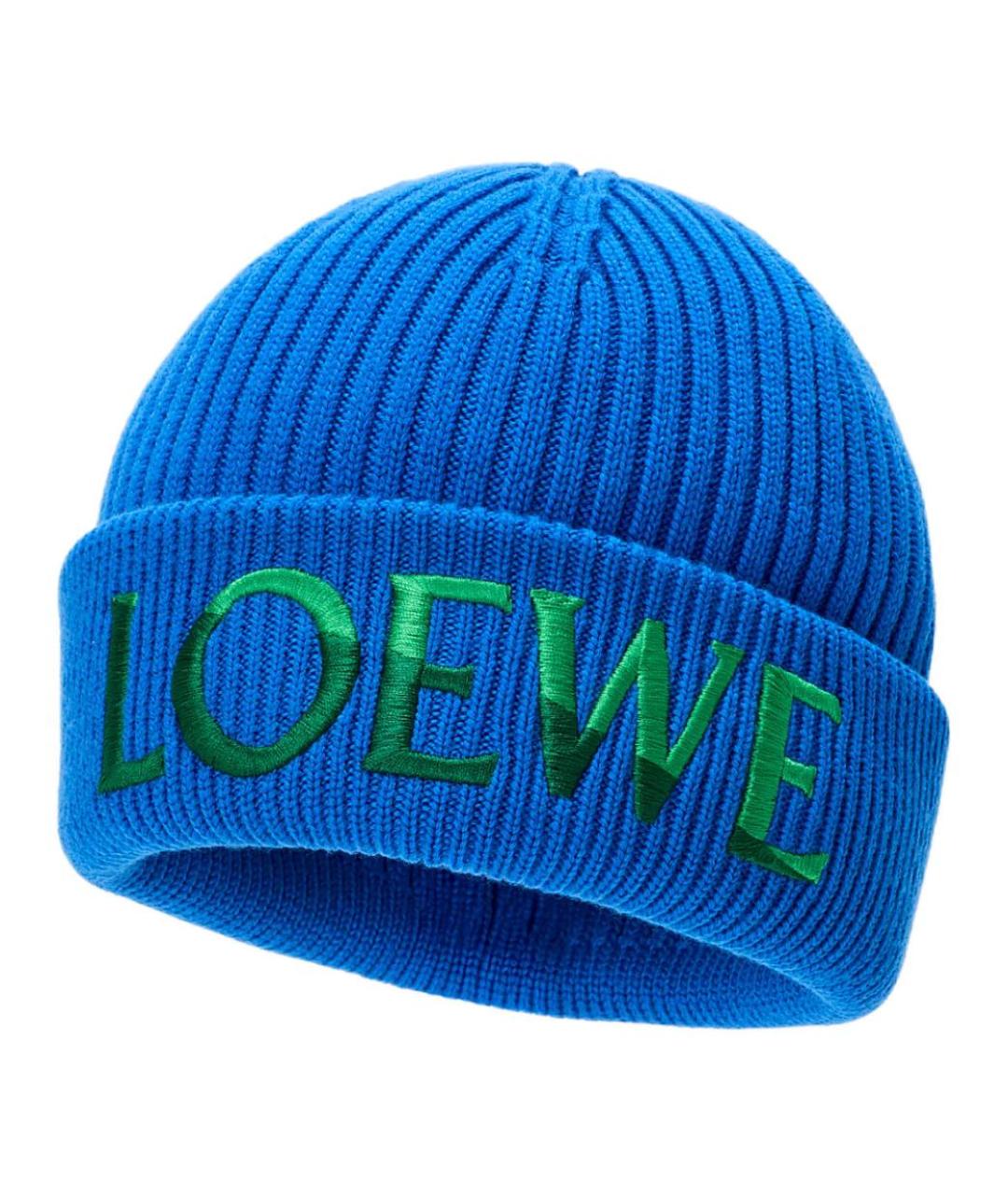 LOEWE Синяя шапка, фото 3