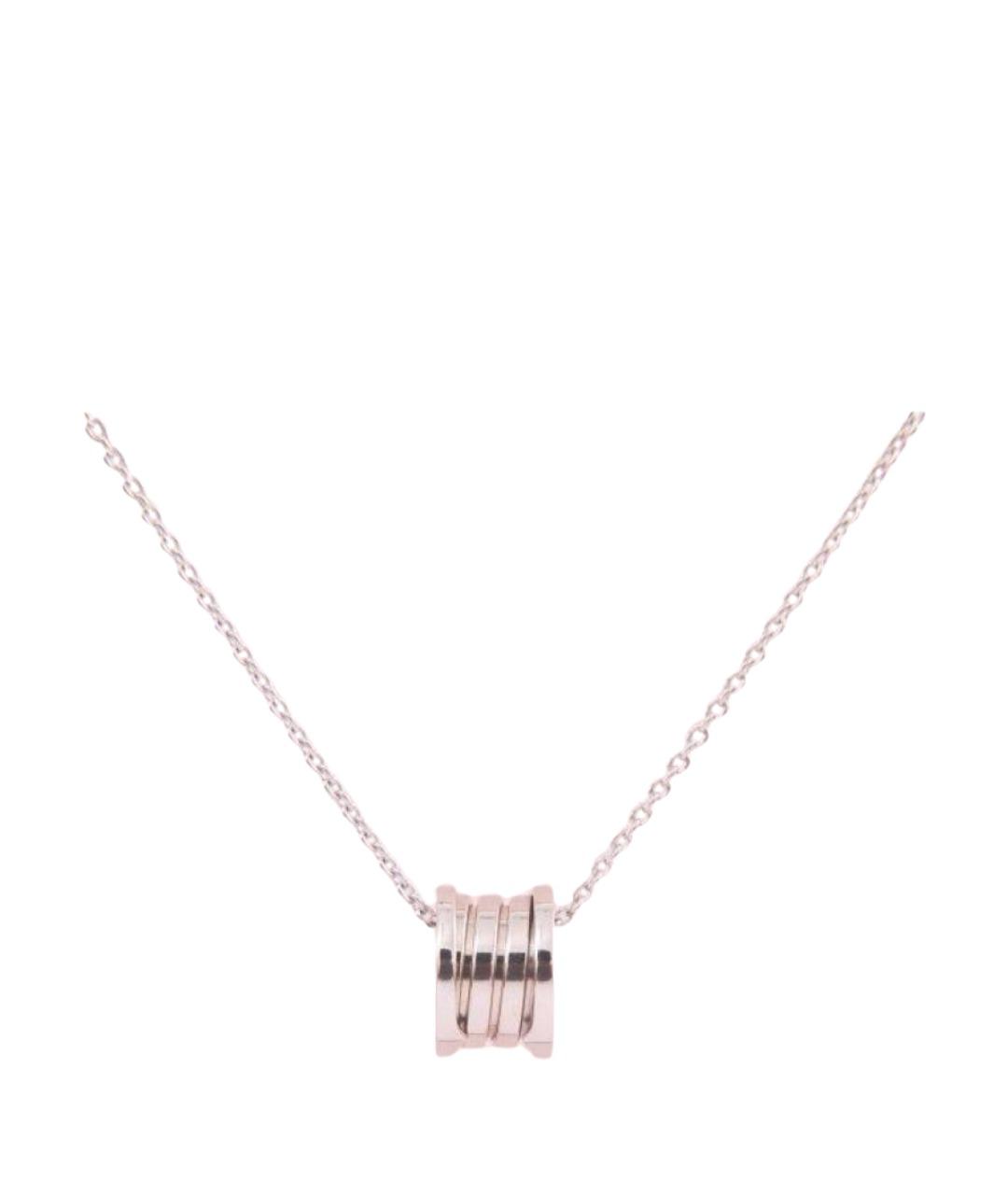 BVLGARI Серебряная подвеска из белого золота, фото 1