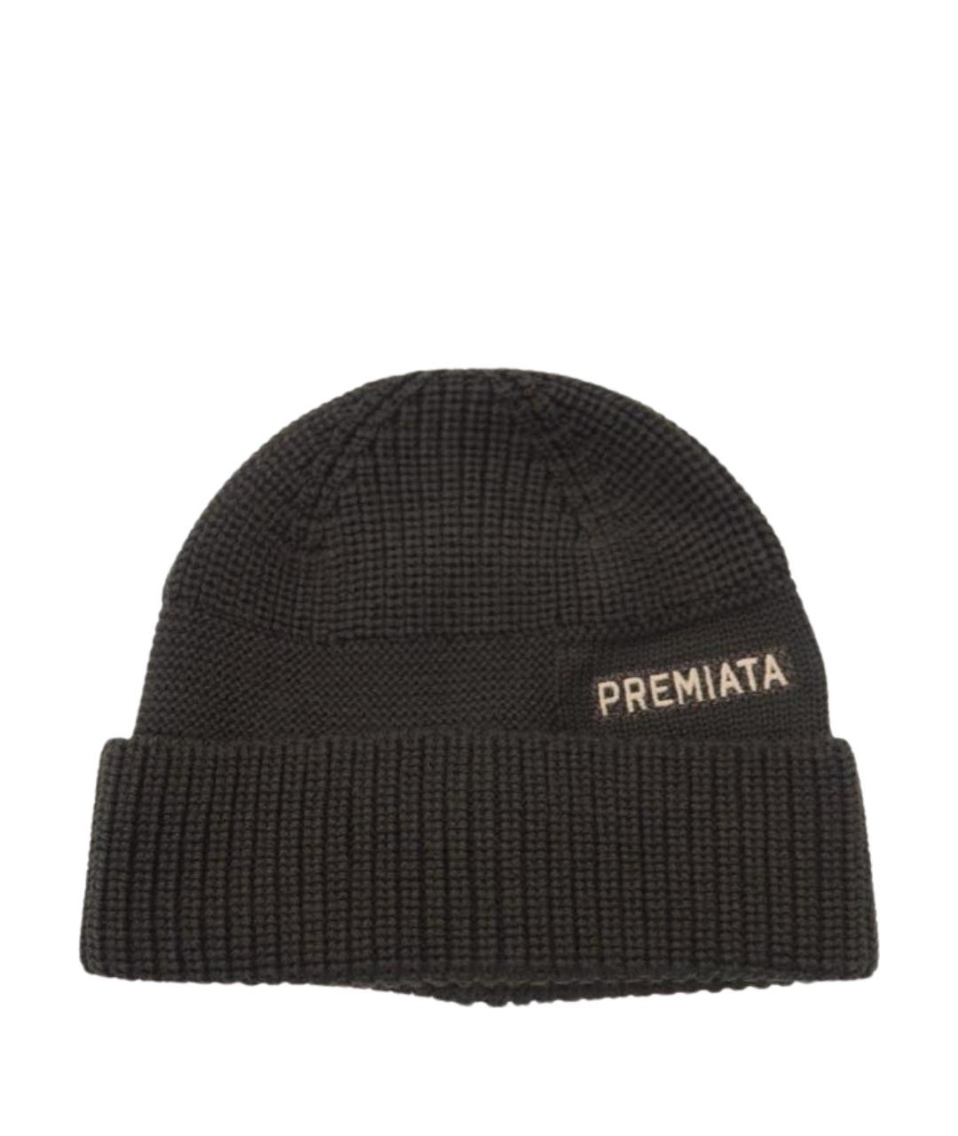 PREMIATA Коричневая шерстяная шапка, фото 3