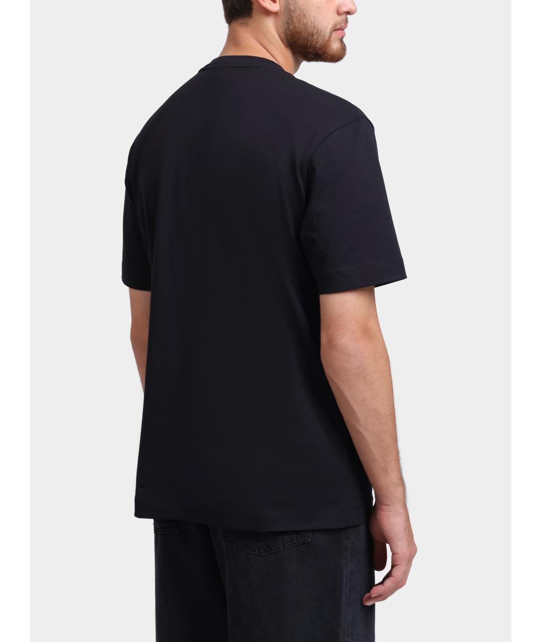 HUGO BOSS Черная футболка, фото 5