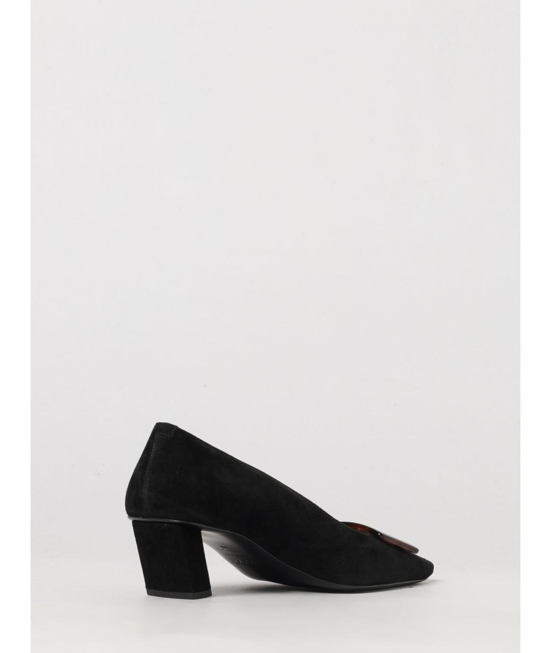 ROGER VIVIER Черные кожаные туфли, фото 3