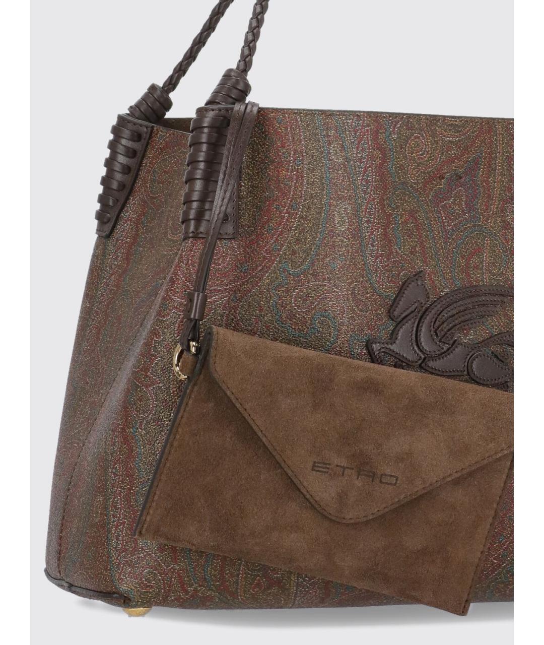 ETRO Мульти сумка через плечо из канвы, фото 5