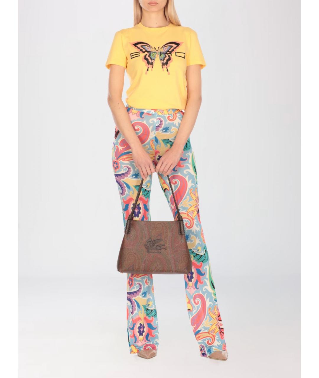 ETRO Мульти сумка через плечо из канвы, фото 6