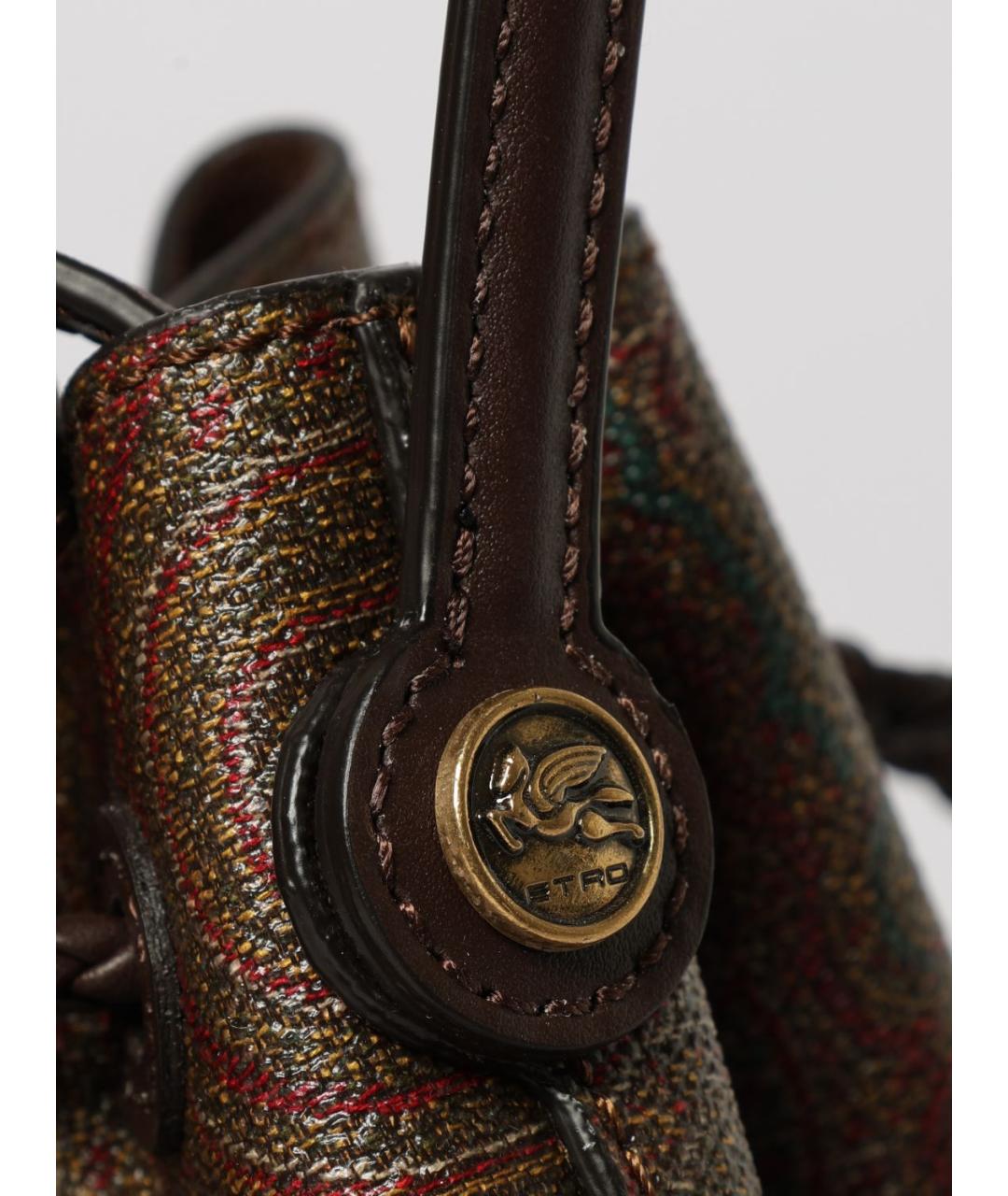 ETRO Мульти сумка через плечо из канвы, фото 4