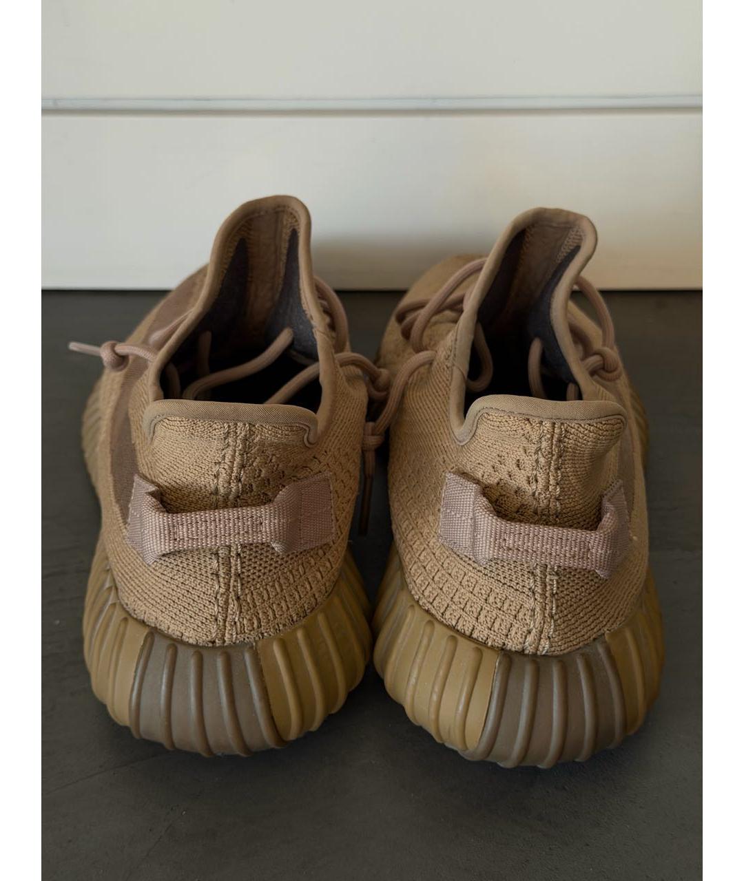 ADIDAS YEEZY Бежевые низкие кроссовки / кеды, фото 4