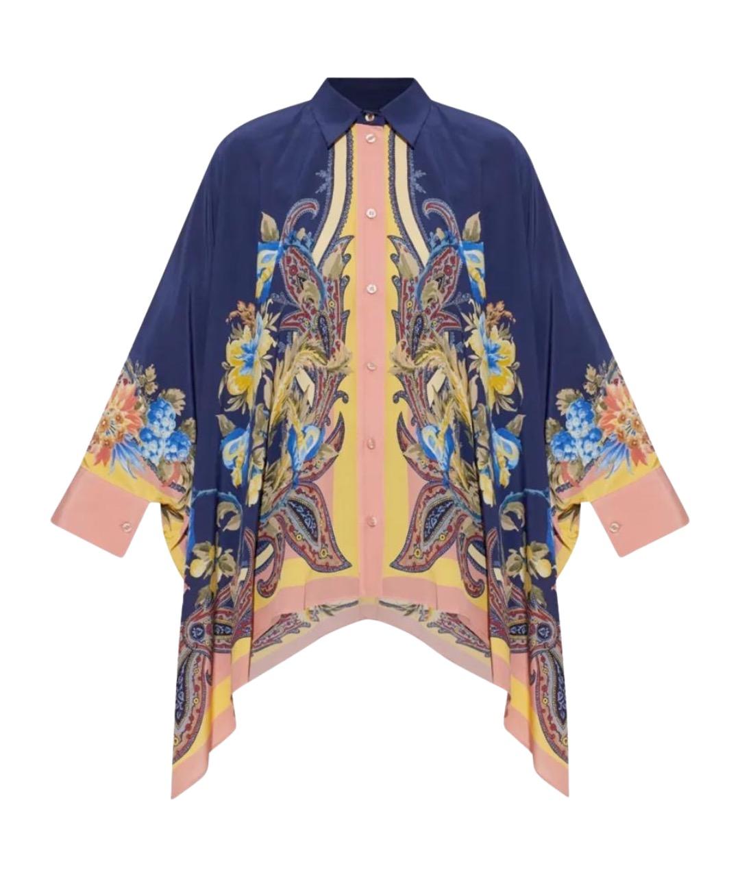 ETRO Мульти шелковая рубашка, фото 1