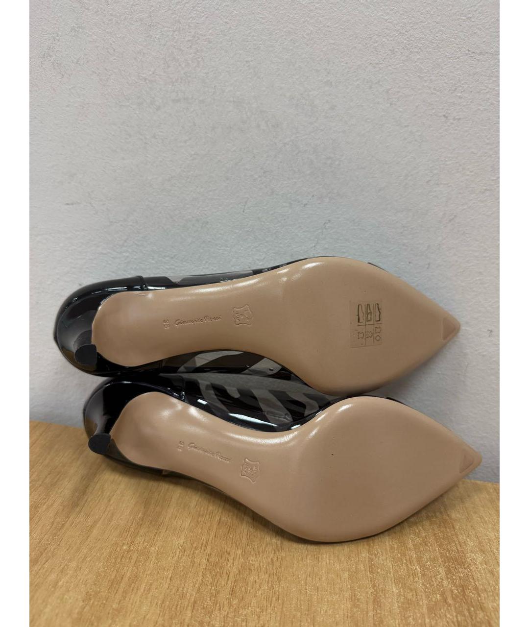 GIANVITO ROSSI Черные туфли из лакированной кожи, фото 7