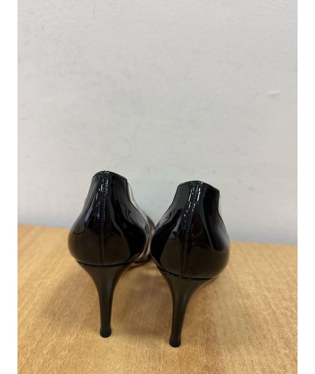 GIANVITO ROSSI Черные туфли из лакированной кожи, фото 5