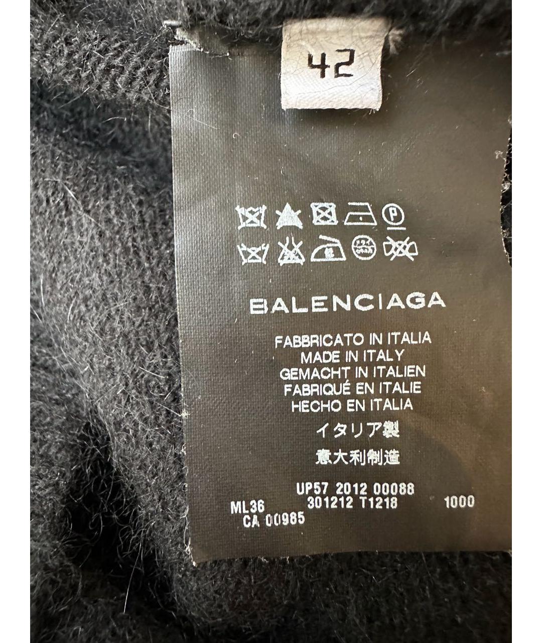 BALENCIAGA Черный джемпер / свитер, фото 6