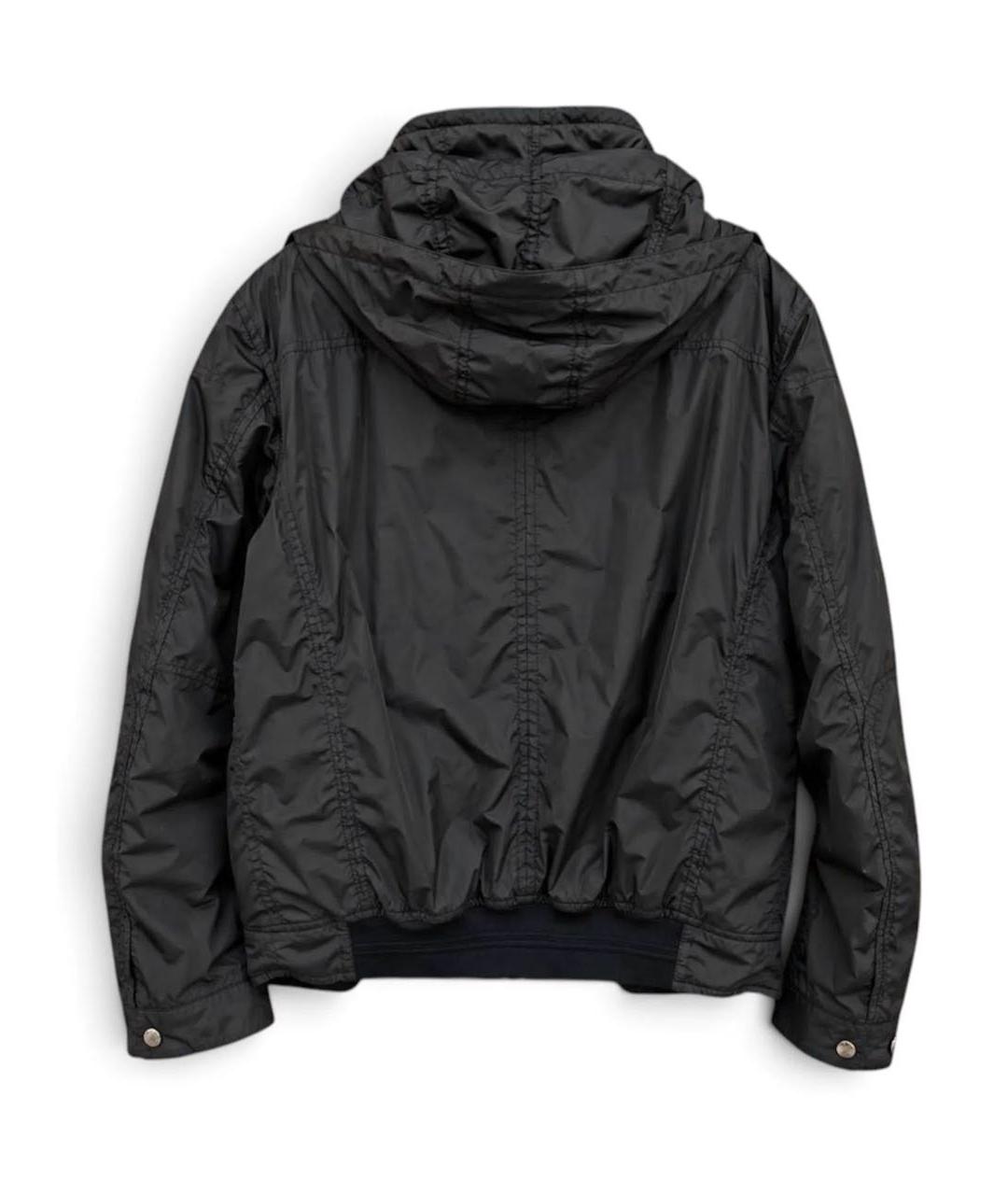 MONCLER Черная полиамидовая куртка, фото 2