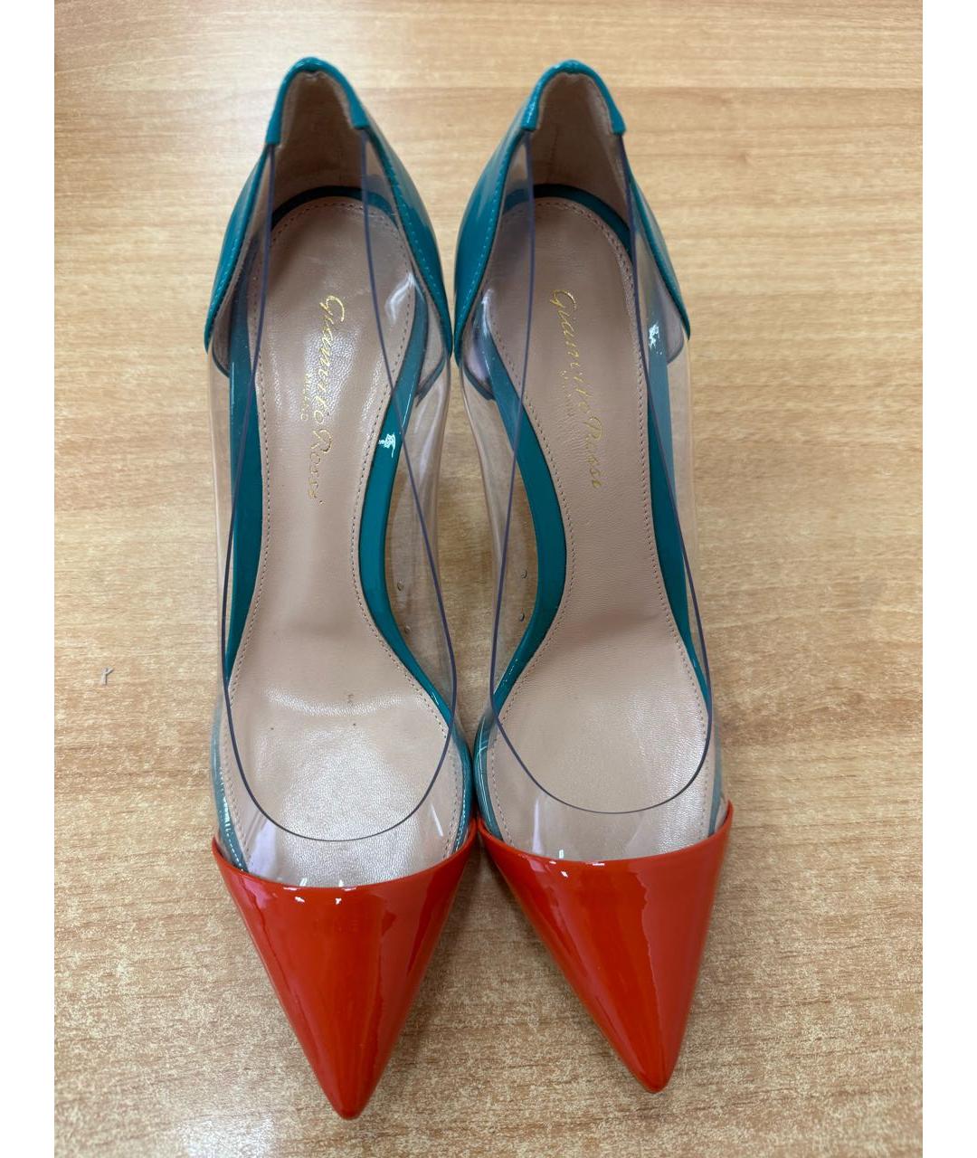GIANVITO ROSSI Мульти туфли из лакированной кожи, фото 8