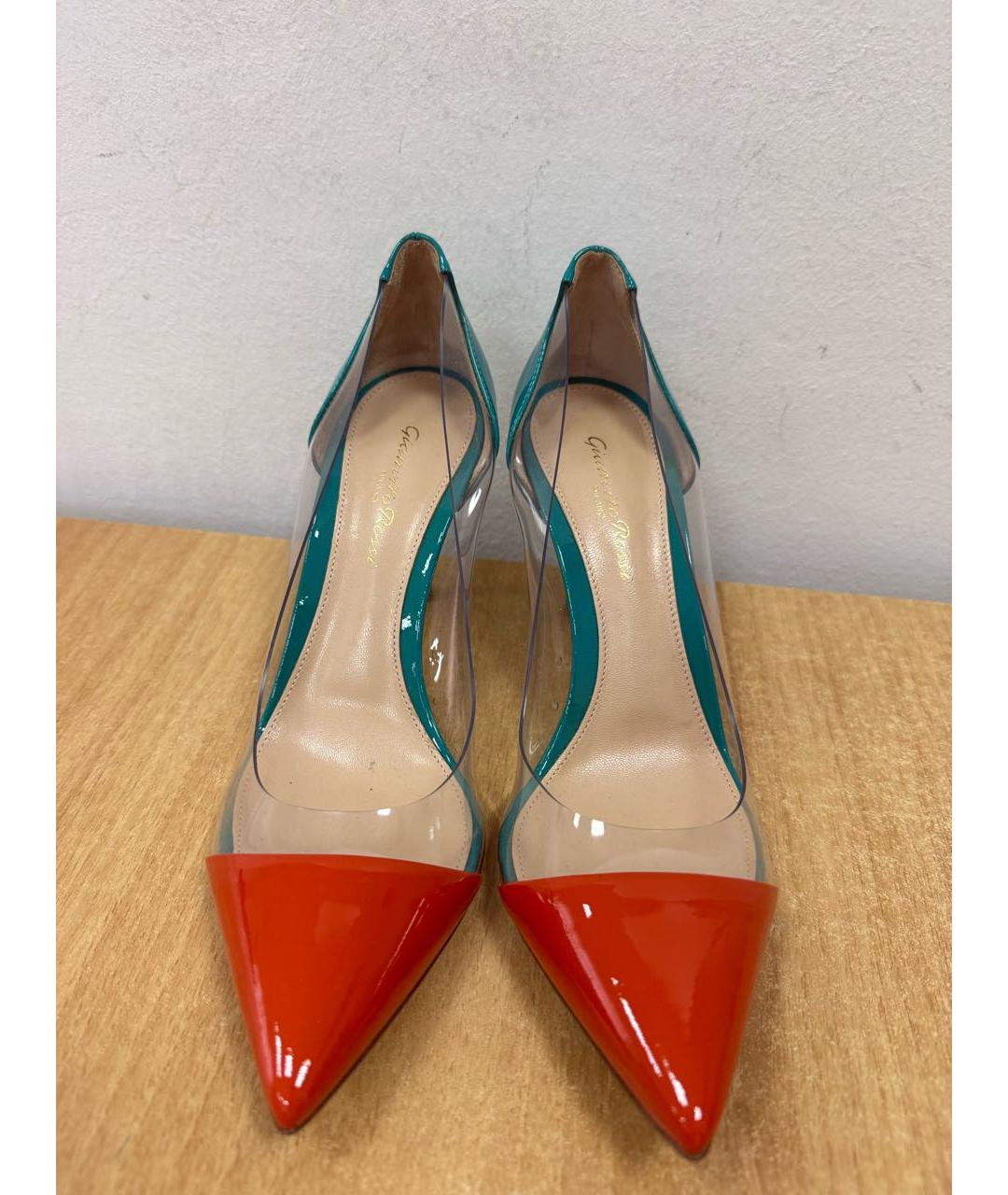 GIANVITO ROSSI Мульти туфли из лакированной кожи, фото 5