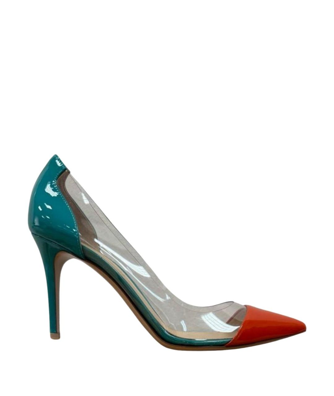 GIANVITO ROSSI Мульти туфли из лакированной кожи, фото 1