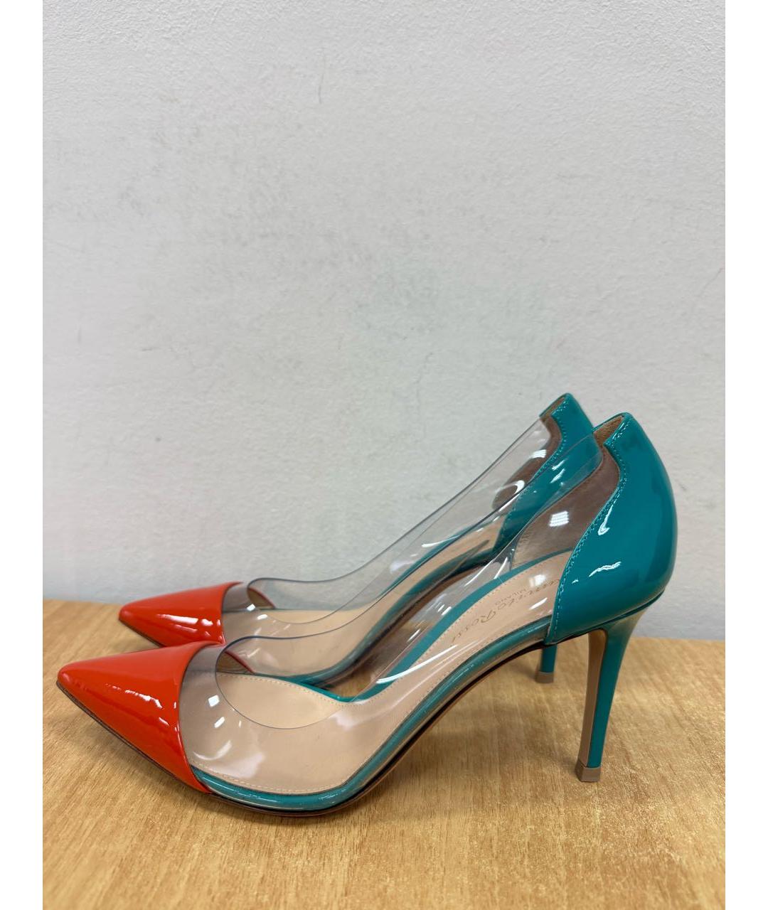 GIANVITO ROSSI Мульти туфли из лакированной кожи, фото 4