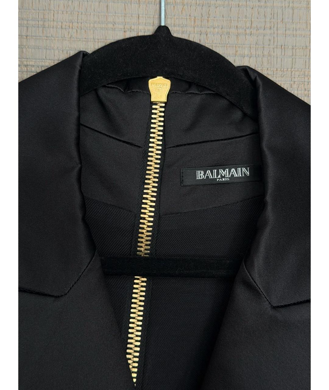 BALMAIN Черное вечернее платье, фото 3