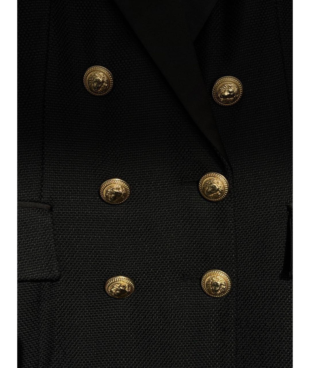 BALMAIN Черное вечернее платье, фото 4