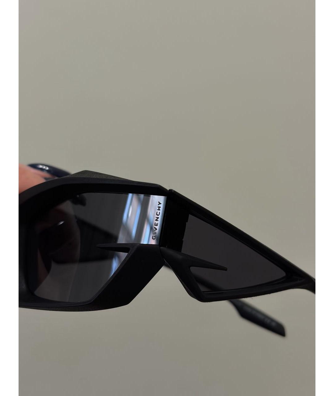 GIVENCHY Черные пластиковые солнцезащитные очки, фото 5