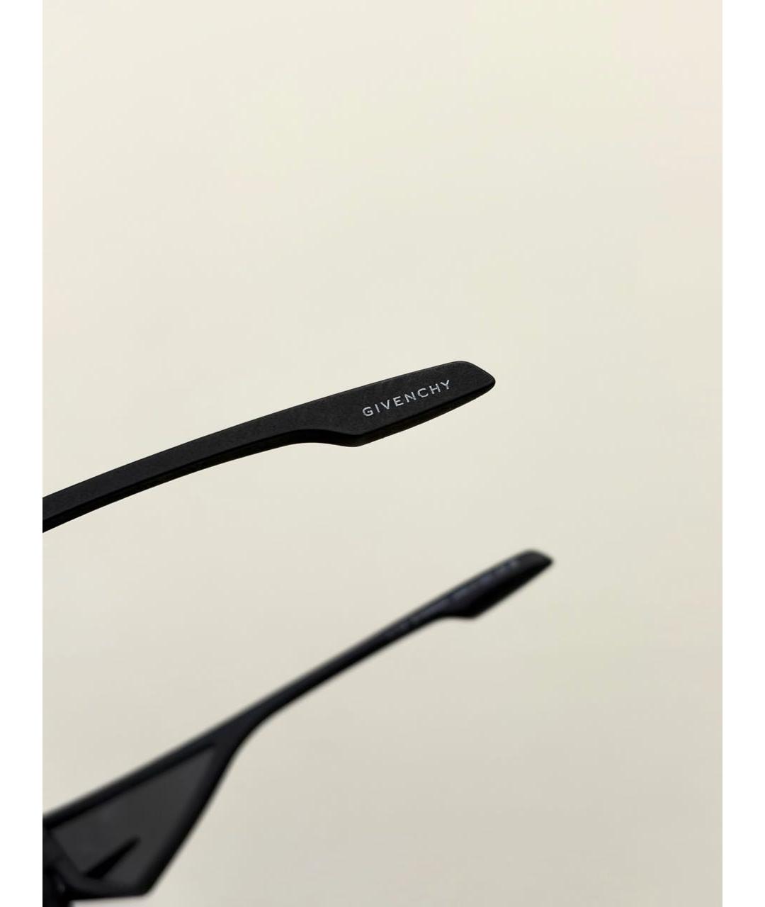 GIVENCHY Черные пластиковые солнцезащитные очки, фото 7