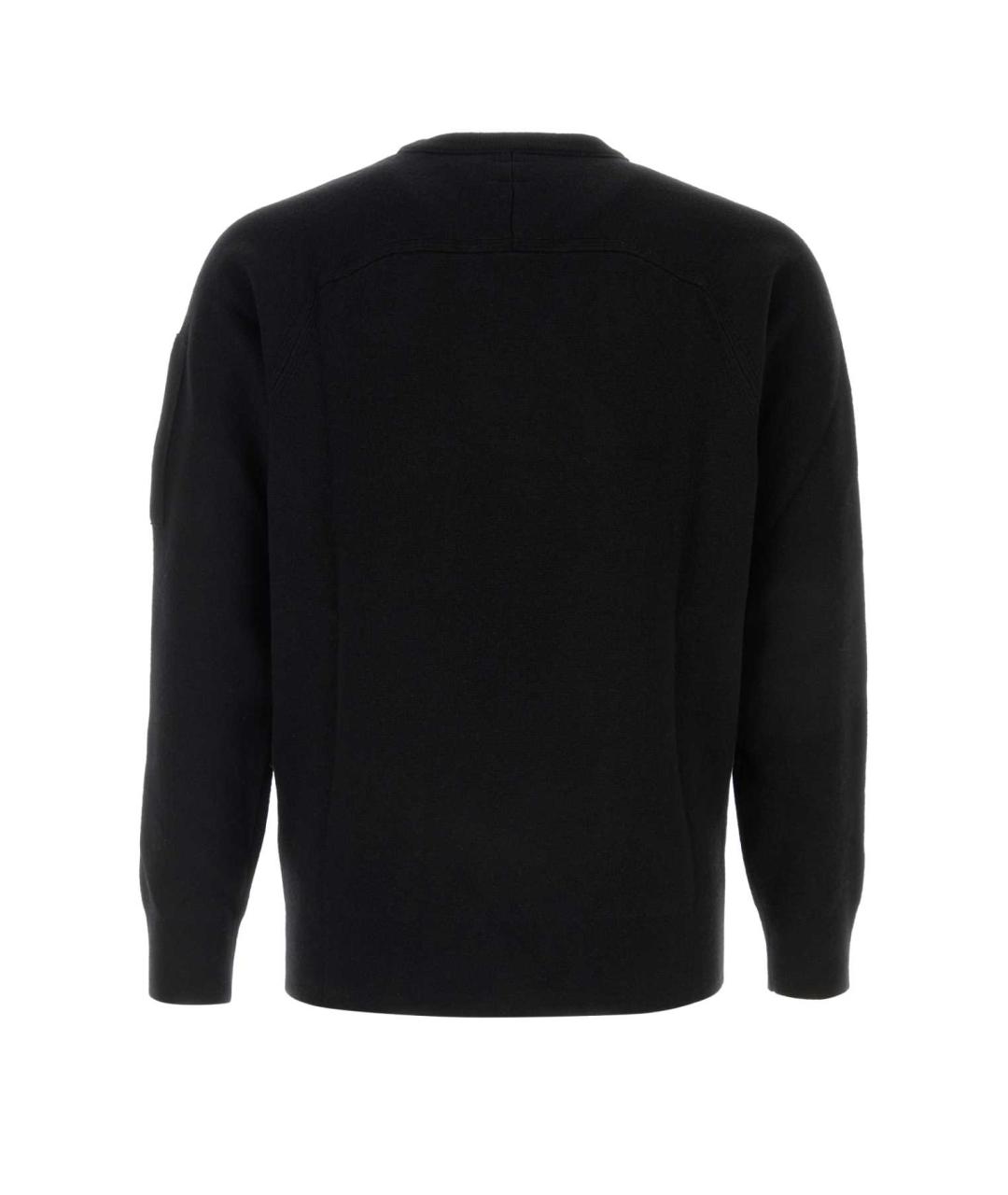 CP COMPANY Черный шерстяной джемпер / свитер, фото 2