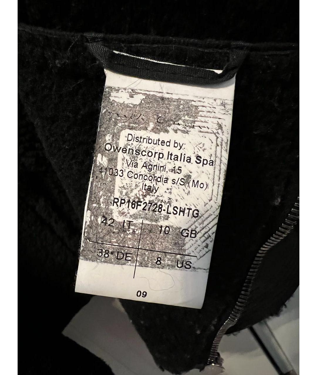RICK OWENS Черная дубленка, фото 8
