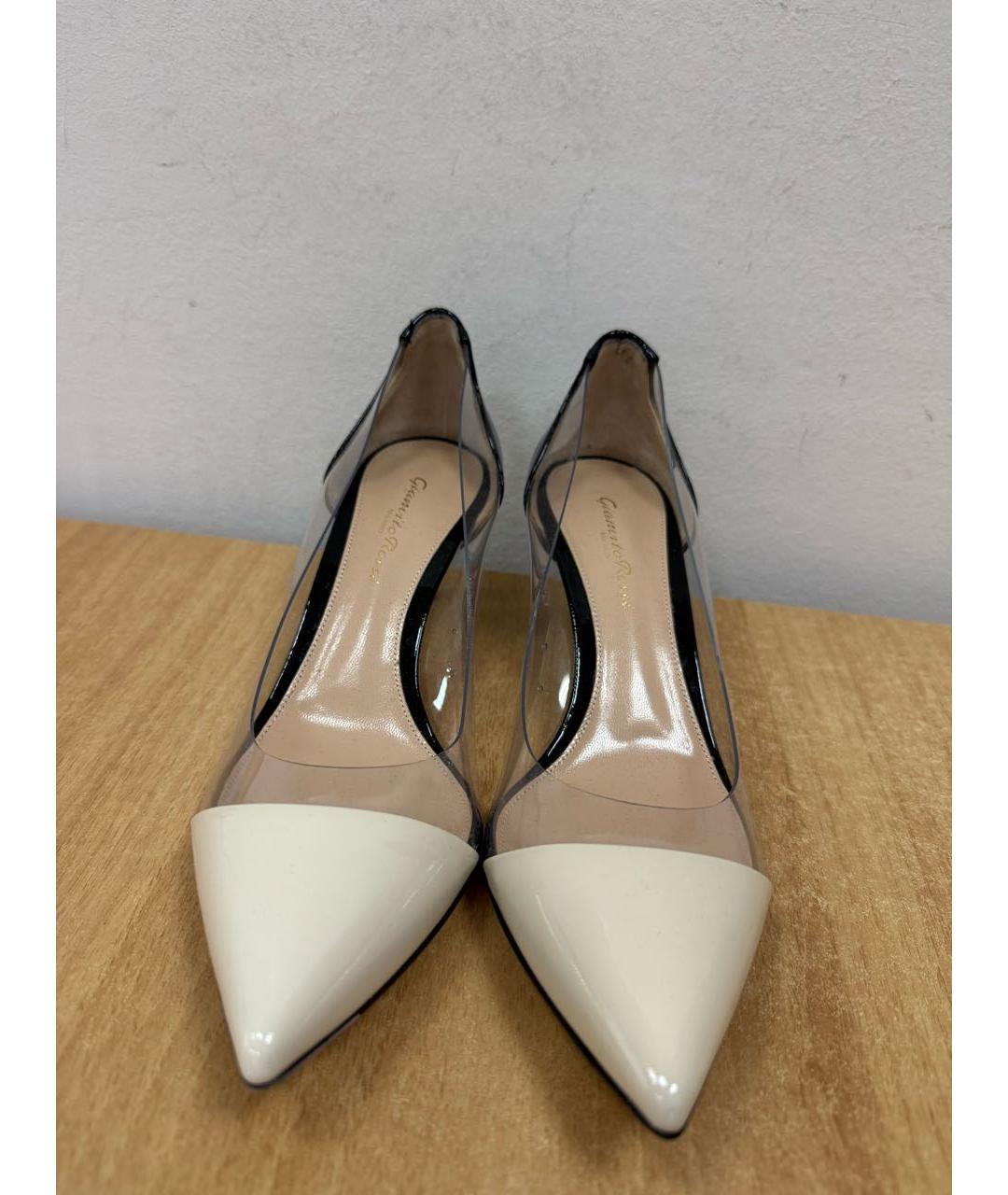 GIANVITO ROSSI Мульти туфли из лакированной кожи, фото 4