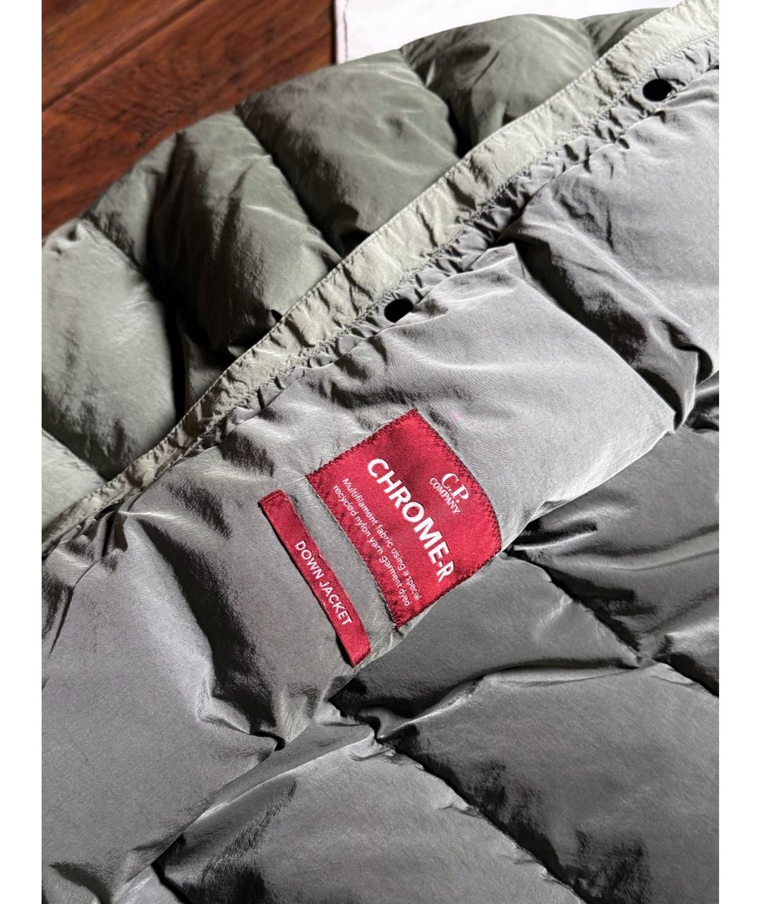 CP COMPANY Хаки нейлоновый пуховик, фото 8
