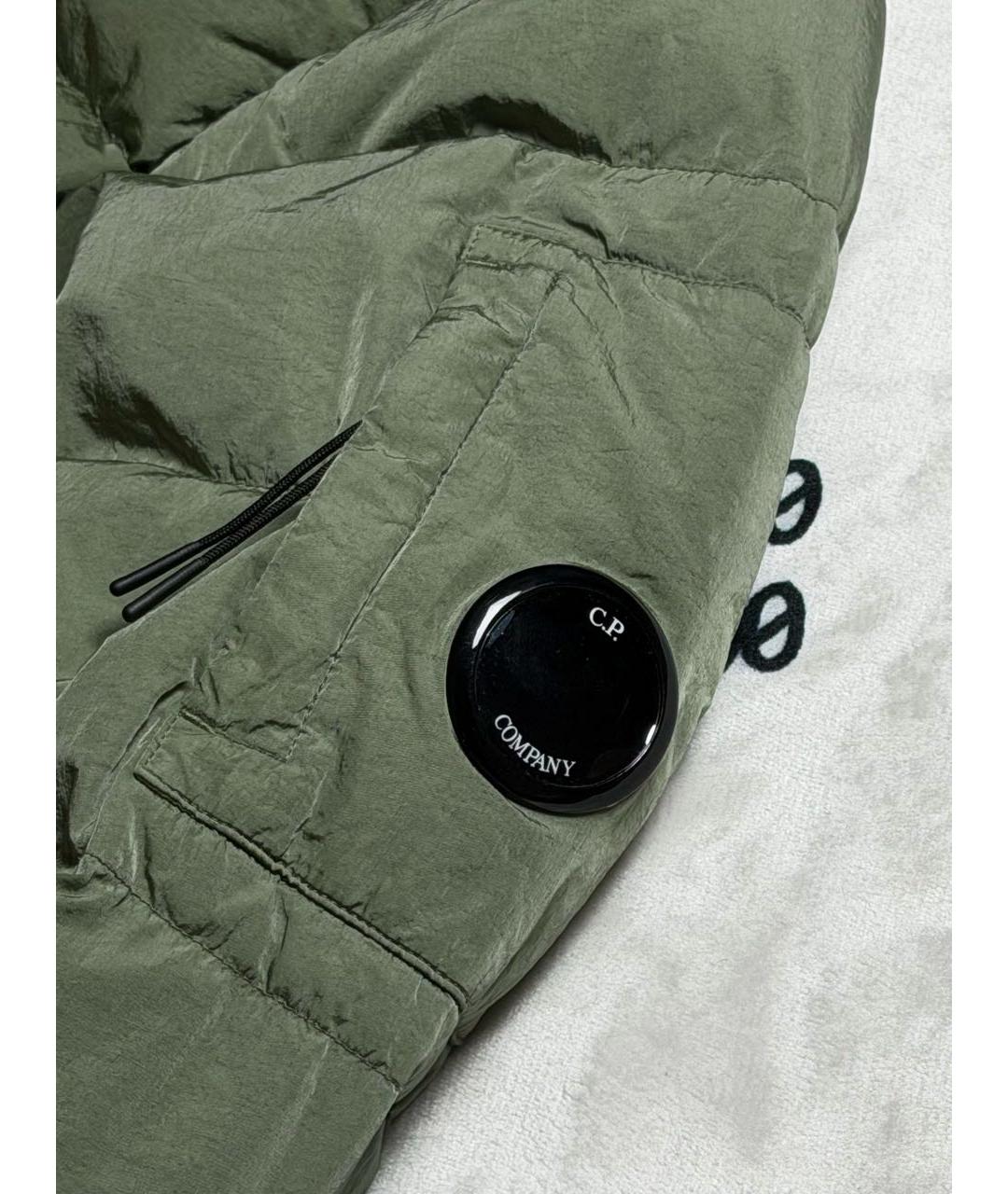 CP COMPANY Хаки нейлоновый пуховик, фото 4