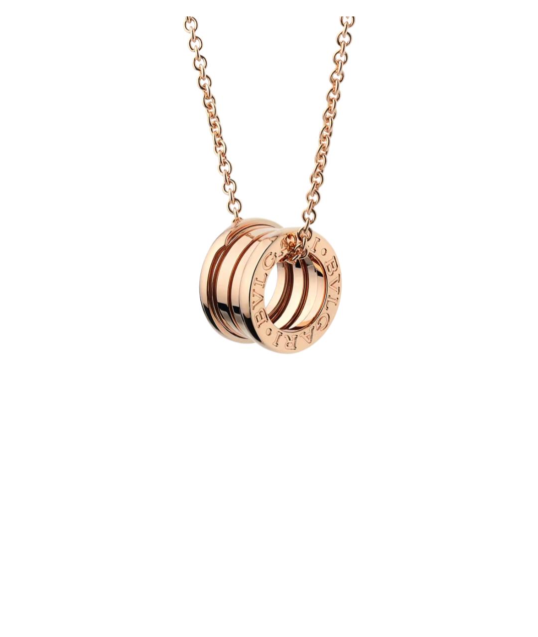 BVLGARI Золотая подвеска из розового золота, фото 5