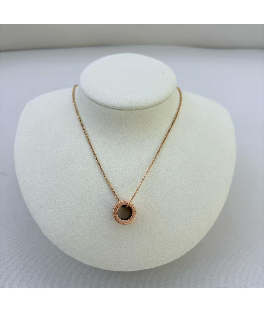 BVLGARI Золотая подвеска из розового золота, фото 3