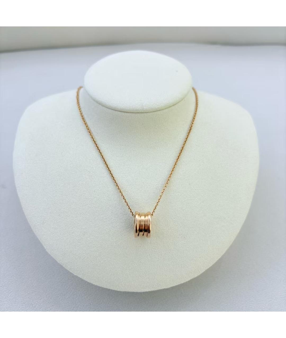 BVLGARI Золотая подвеска из розового золота, фото 2