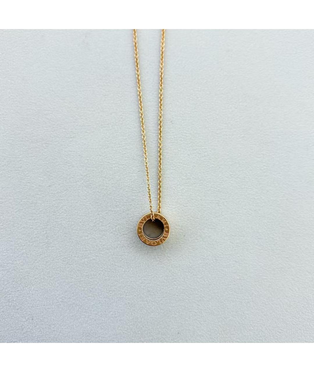 BVLGARI Золотая подвеска из розового золота, фото 4