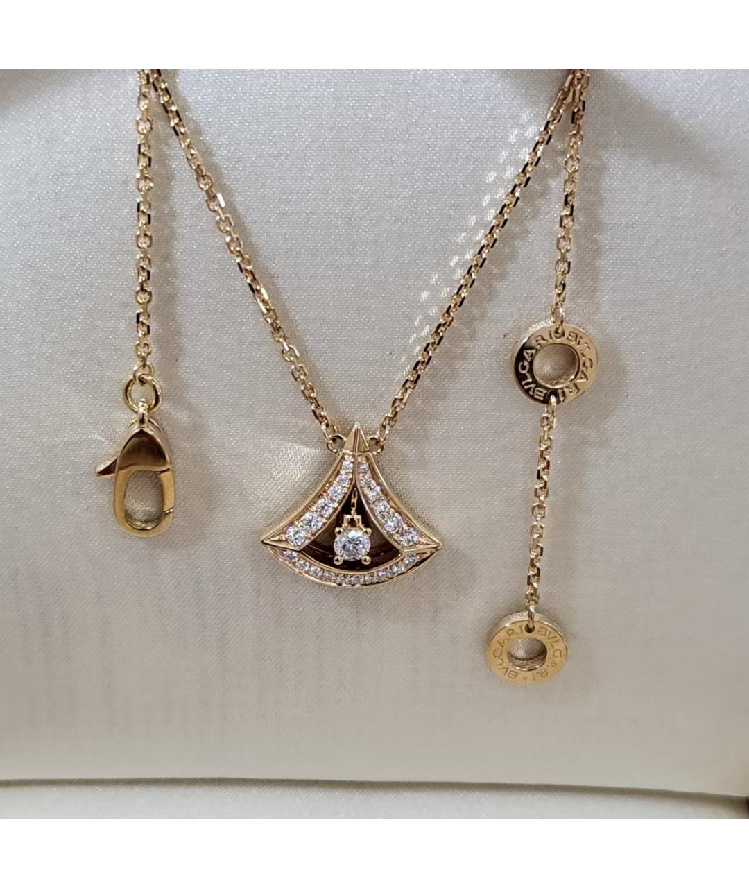 BVLGARI Золотая подвеска из розового золота, фото 2