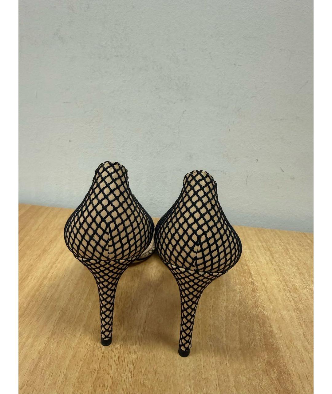 GIANVITO ROSSI Бежевые кожаные туфли, фото 5