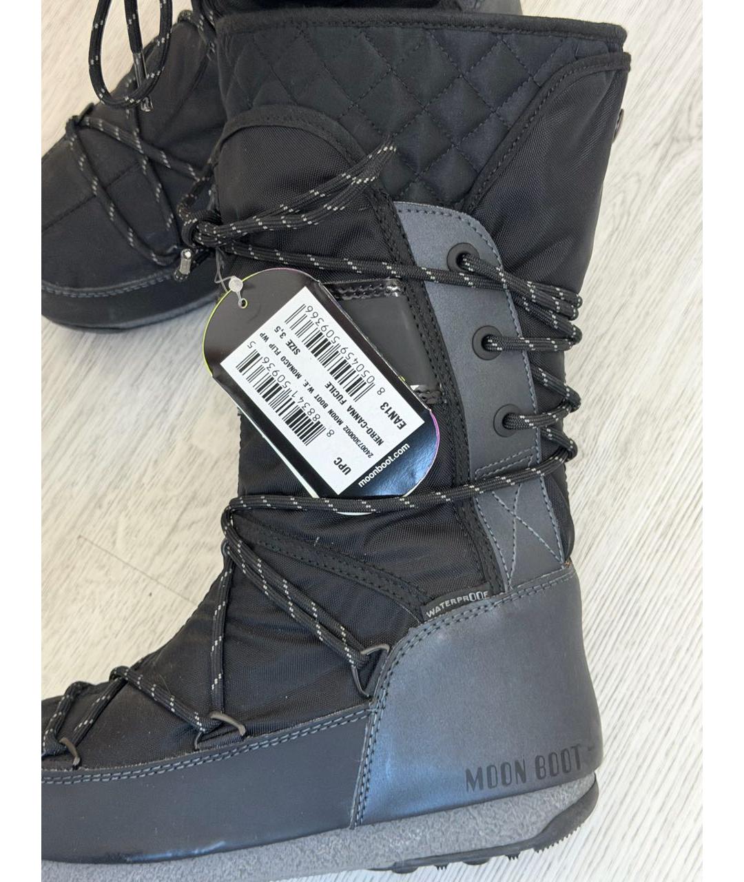 MOON BOOT Черные полусапоги, фото 6