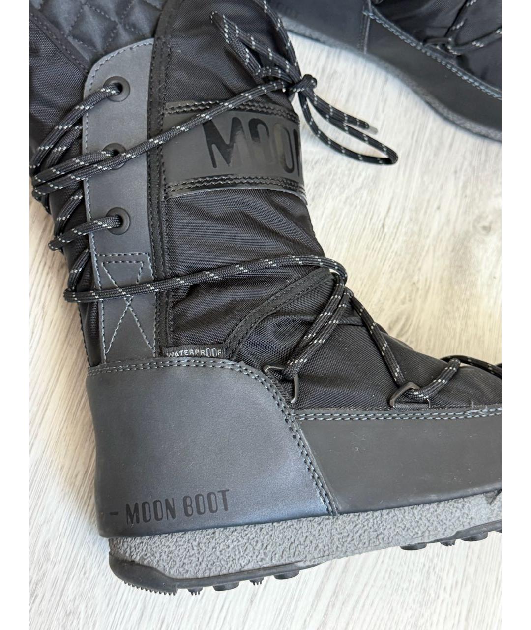 MOON BOOT Черные полусапоги, фото 8