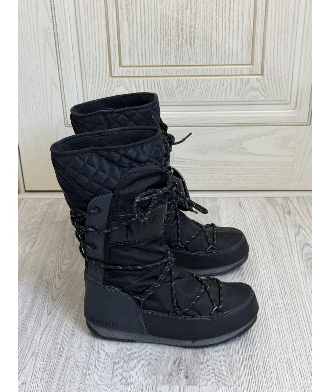 MOON BOOT Черные полусапоги, фото 9